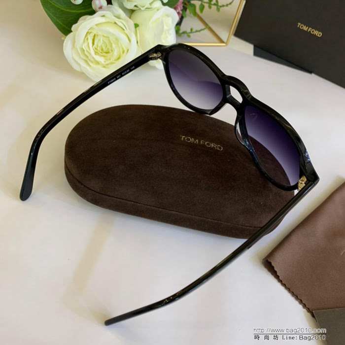 TOM FORD湯姆福特 FT0645 新款時尚 全框漸近太陽鏡 光學-5  lly1487